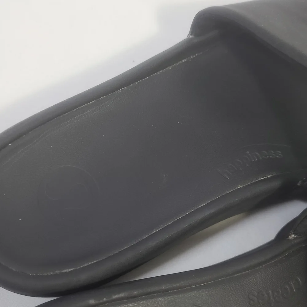 lululemon athletica Black Slide Sandals Size 11 - Picture 12 of 14